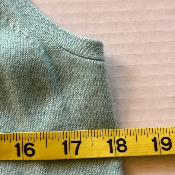 SUTTON CASHMERE turquoise 2 piece set LARGE as is - Picture 11 of 16